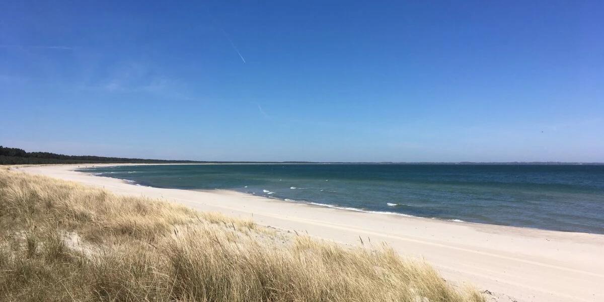 Strand und Dünen im Ostseebad Glowe auf Rügen - Ferienhaus Rügenrobbe an der Ostsee